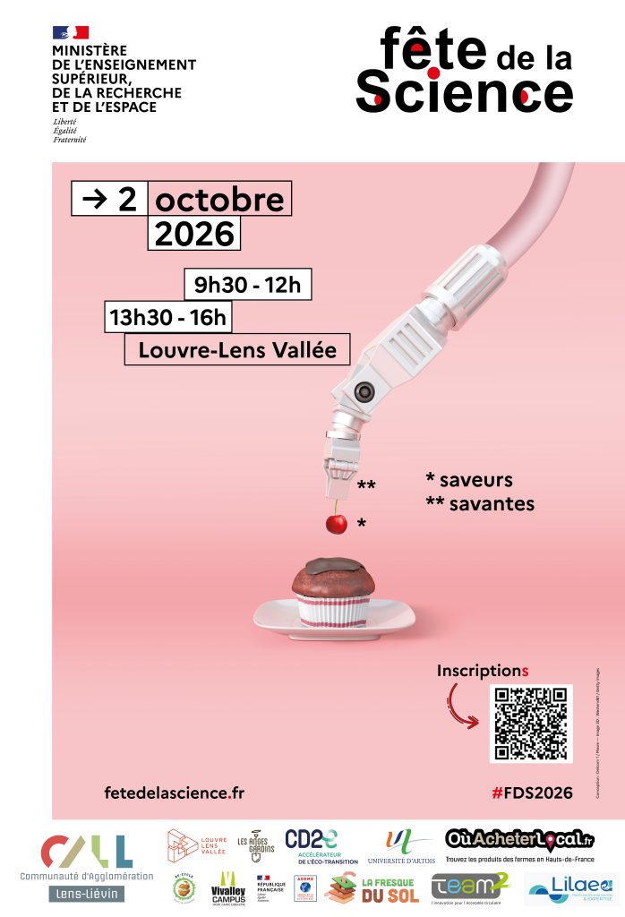 Affiche de la fête de la science édition 26