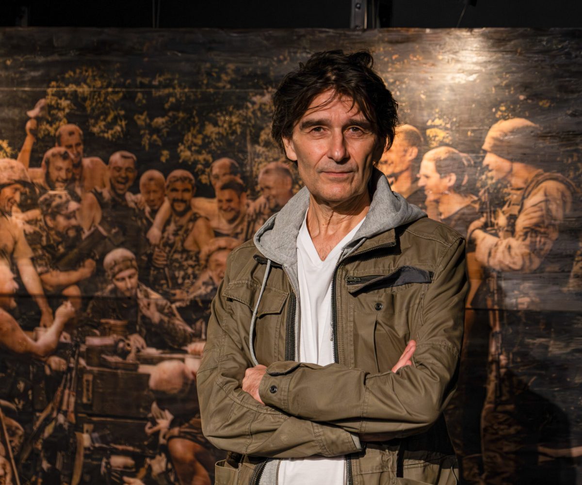 Youry Bilak, photographe de l'exposition.